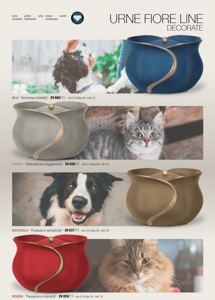 Urna in Bronzo Pet